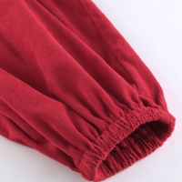 Y2K CORDUROY PANTS WITH CHAIN - Thumbnail 5