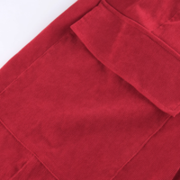 Y2K CORDUROY PANTS WITH CHAIN - Thumbnail 6