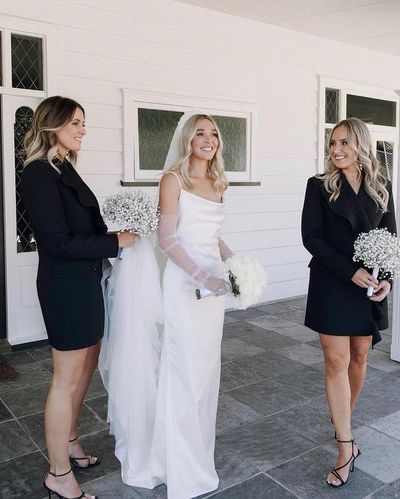 Gorgeous Sheath Cowl Neck White Satin Wedding Dresses