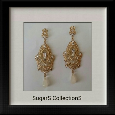 Victorian post earrings