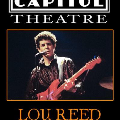 Lou reed live at the capitol theatre, passaic, nj 05.25.1984 dvd