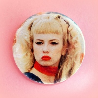 Cry baby -tracy lords - pinback button, magnet or clip 1.5 inch (38mm)