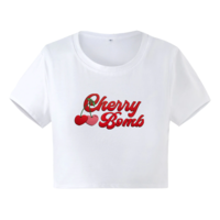 CHERRY CROP TOP - Thumbnail 3