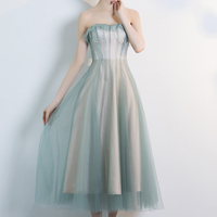 Cute tulle short prom dress cocktail dress - Thumbnail 4