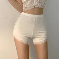Lace ice silk safety pants shorts - Thumbnail 2