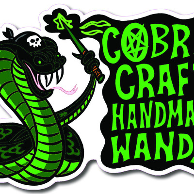Cobra craft handmade wands - vinyl sticker pack - Thumbnail 3