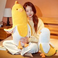 Funny Banana Duck Stuffed Plush Toy - Thumbnail 3