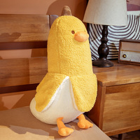 Funny Banana Duck Stuffed Plush Toy - Thumbnail 5