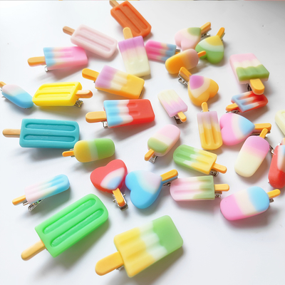 5pcs popsicle ice cream hairpins