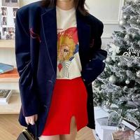 CRY GIRL PRINT TEE - Thumbnail 1