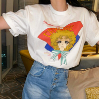 CRY GIRL PRINT TEE - Thumbnail 3