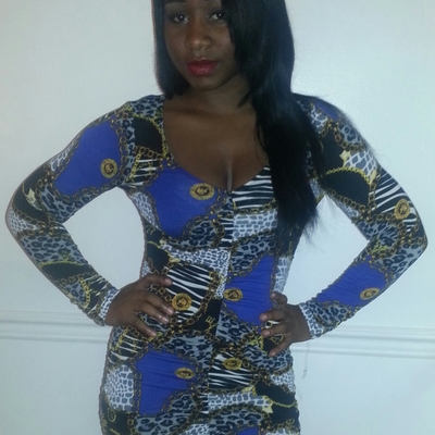 Chain print link dress
