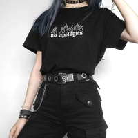 Free Shipping-"NO APOLOGIES" TEE - Thumbnail 3