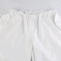 Free Shipping-WHITE BAGGY CARGO PANTS - Thumbnail 6