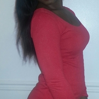 Simple Red Dress With Shimmer - Thumbnail 1