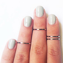 Unbroken Ring Set - Set of 4 Rings in Gold or Silver - Thumbnail 1