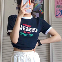 VINTAGE DARMOND CROP TOP - Thumbnail 1