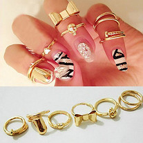 City Lights 7 Piece Ring Set