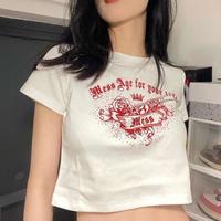 Mess Age for Your Life Rose Flower Printed Top - Thumbnail 1