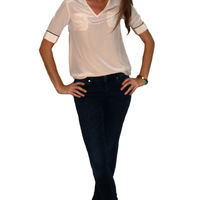 Valentine Gauthier Cream Mineral Top - Thumbnail 1