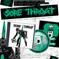 SORE THROAT 'AURAL BUTCHERY DEMO/DEATH TO CAPITALIST HARDCORE/NOISE ANNOYS DEMO CD - Thumbnail 4