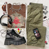 Rock More Heart Rhinestone Sleeveless Vest - Thumbnail 3