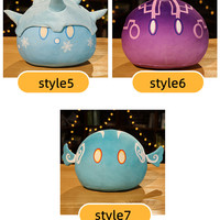 Two-dimensional original god slime anime pillow cute king Limlu plush toy sleeping doll - Thumbnail 2