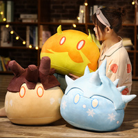 Two-dimensional original god slime anime pillow cute king Limlu plush toy sleeping doll - Thumbnail 6