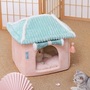 Japanese Sakura Snow Wind Four Seasons Villa Cats Dogs Pets Beds Nests-2