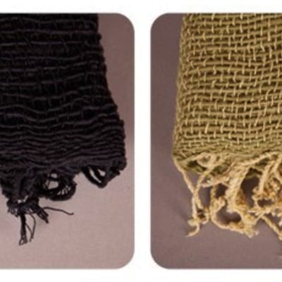 Handwoven thick cotton scarves