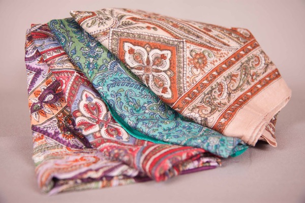 Printed Cotton Scarves