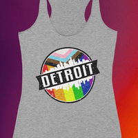 Progressive Detroit Pride Athletic Racerback Tank - Thumbnail 1