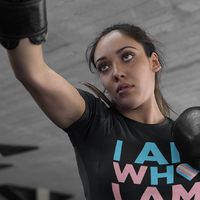 I am who I am Transgender woman's t-shirt - Thumbnail 1