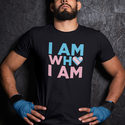 I am who i am transgender unisex t-shirt - Thumbnail 1