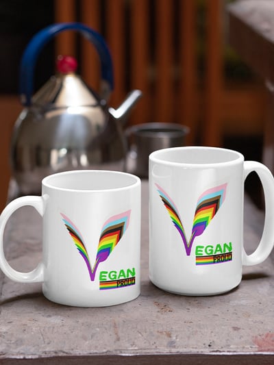 Vegan Proud mugs