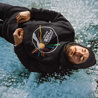 Detroit official logo, Unisex Hoodie - Thumbnail 3