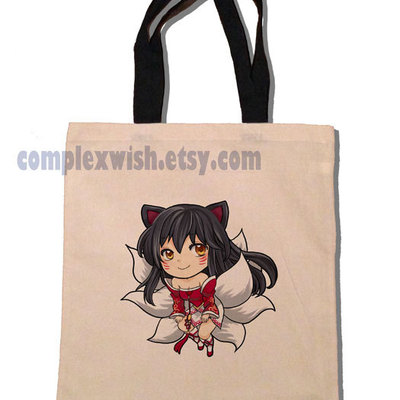 Ahri league of legends cotton tote - Thumbnail 4