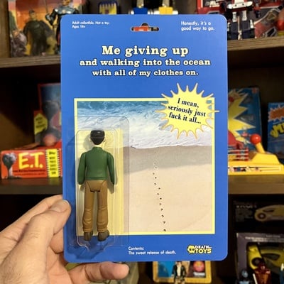 Giving Up Action Figure - Green/Brown 