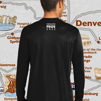 Denver 2022 Official Unisex Black Long Sleeve T-shirt - Thumbnail 1