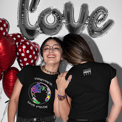 Denver 2022 official women's black t-shirt - Thumbnail 5