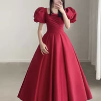 White tulle short prom dress homecoming dress - Thumbnail 1