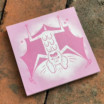 TITTYBATS post-it notes