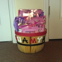 Large Minnie Mouse Basket