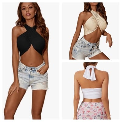 Criss cross crop -td - Thumbnail 5