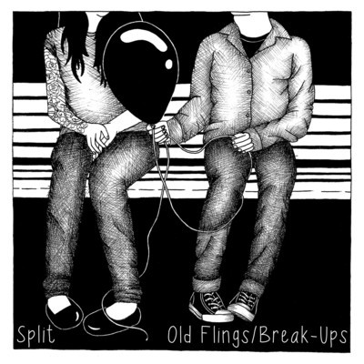 Old Flings//Break Ups "split" 7" (Tour Van)
