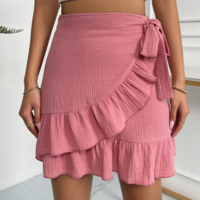 Casual Sexy Ruffle Skirt - Thumbnail 2