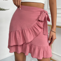 Casual Sexy Ruffle Skirt - Thumbnail 1