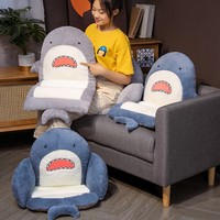 Funny Shark Chair Cushion Stool Seat Cushion - Thumbnail 1