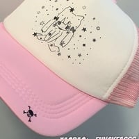 funckfasss skull girl cute stars baseball cap - Thumbnail 4