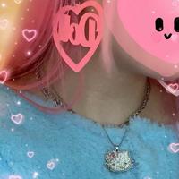 Doll Heart Pastel Pink Earrings - Thumbnail 3